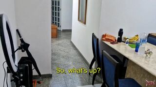 Watch Dorn's bald guy devour his ass & suck like a pro in steamy red video - 1 image