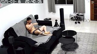 Felipinho Souza & Andre Pijote take turns on couch for wild interracial doggystyle action - 1 image