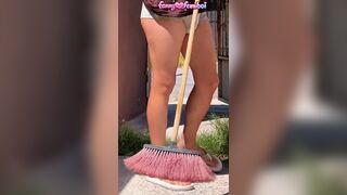 Watch Fannyfemmboi get caught fingering her ass in public & humiliated in sissy way - 4 image