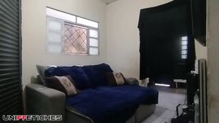 Interracial POV with delivery guy & bear in the ass - 2 image
