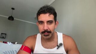 Daniel Sanches tries on favorite panties & flaunts his collection live on stream! - 11 image