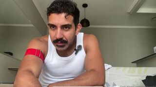 Daniel Sanches tries on favorite panties & flaunts his collection live on stream! - 3 image