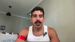 Daniel Sanches tries on favorite panties & flaunts his collection live on stream! - 9 image