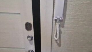 Archik gets her tight pussy devoured by a huge cock on the doorstep - 2 image
