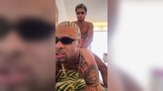 Hot Latino boys Henrique Karvalho, Benjamin Xl & Felipe Brodin share steamy bedroom sex - 12 image