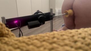 Amateur hunk GeneralSissy goes wild with his fat ass and solo dildo in POV - 11 image