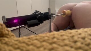 Amateur hunk GeneralSissy goes wild with his fat ass and solo dildo in POV - 5 image