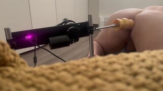 Amateur hunk GeneralSissy goes wild with his fat ass and solo dildo in POV - 7 image
