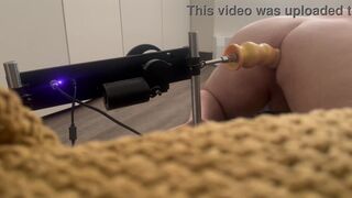 Amateur hunk GeneralSissy goes wild with his fat ass and solo dildo in POV - 8 image