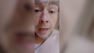 Chubby daddy dominates big butt slut with rough anal humiliation