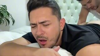 Stepdad can't resist my raw anal play & milk-filled ass, so he punishes me with a spanking - 9 image