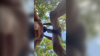 Novoser and Uleison get wild in Rio's park with an anal adventure - 13 image