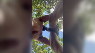 Novoser and Uleison get wild in Rio's park with an anal adventure - 14 image