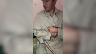 Watch a Mexican slutboy get humiliated and peep on himself while he's away - 2 image