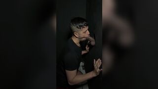 Nerd Lolzeiro dominates Kristoffer Toro's Brazilian pussy in every corner of the club