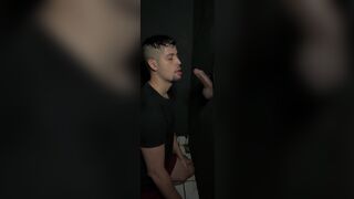Nerd Lolzeiro dominates Kristoffer Toro's Brazilian pussy in every corner of the club