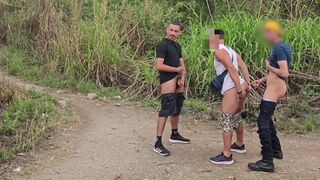 Watch Maxribeirox, Luccas Melo, EuPablo, and Giovannifeet take turns getting their asses drilled by straight