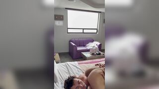 Omar Castell C and Bellako share Chico Twink in a wild anal threesome - 11 image