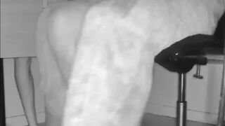 Stepdad Theo brutally pegs his pale white stepson's ass & makes him cum hard with a hot blowjob and peeping - 5 image