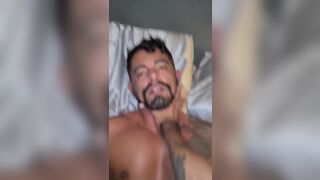Bitchmansp & Nobre Dotado caught by door while milking him with others - POV anal action!