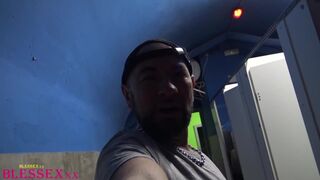 Jess Royan & Magic Javi get raw in the glory hole after a missed entrance - 2 image