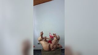 Paulao Power's perfect ass is a consolation for his solo boys' massages - Solo Massage with Ass and Thong - 6 image