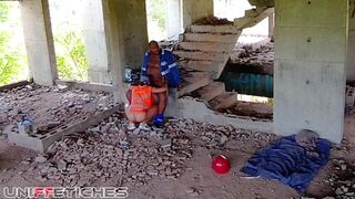 Watch TheBlackHunterr & Barry Halby get it on while our coworker watches in uniform! - 13 image