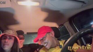 Dluquinha, Luan Vetin, and Johny Will get wild in a car foursome with bisexuality! - 9 image