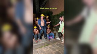 Yuri Gaucho & Thales Botelho get paid for their hot threesome work with Aquele Ton, Ary Casal Luar,