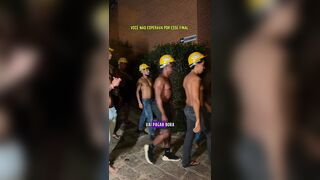 Yuri Gaucho & Thales Botelho get paid for their hot threesome work with Aquele Ton, Ary Casal Luar,
