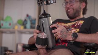Camilo Brown's Uncut Colombian Cock: A Hands-On Toy Preview with a Big Dick and a Sexy Solo Toy - 14 image