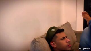 Johny Will & DeminhoAtv give their first raw, steamy black-on-white anal ride!