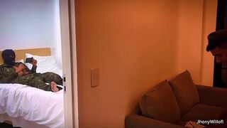 Johny Will & DeminhoAtv give their first raw, steamy black-on-white anal ride! - 3 image