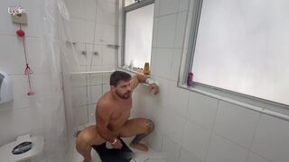 Luiz Casal Luar gets a rough anal pounding from the doctor while being locked up - 10 image
