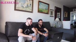 Zeus Ray & Magic Javi give their friend a hot handjob in homemade video - 2 image