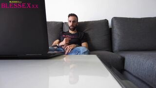 Zeus Ray & Magic Javi give their friend a hot handjob in homemade video - 5 image