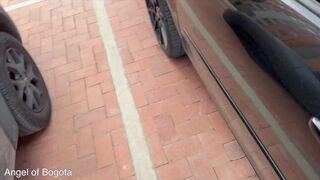 Watch POV action as a hot Colombian neighbor takes a raw ride from a nearby guy