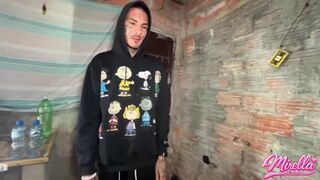 Dluquinha's POV anal adventure: raw ass eating after getting her in the van - 4 image