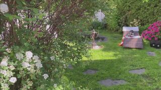 DomrodHunkdad's solo garden adventure with a hot amateur girl - 2 image