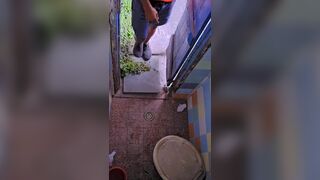 Luccas Melo & Junior Delao take a hard anal pounding in the construction site bathroom - 3 image