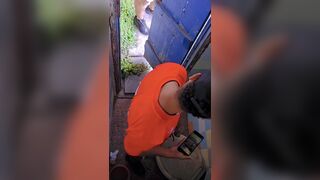 Luccas Melo & Junior Delao take a hard anal pounding in the construction site bathroom - 4 image
