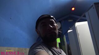 Magic Javi, Jess Royan & Leo Grin give a straight guy the ultimate surprise in the gloryhole