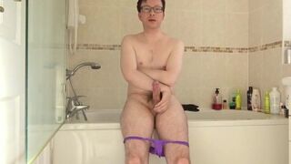 Watch Stiffy Divine's young and curvy body take on a massive purple monster cock in her homemade video!