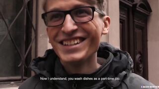 Czech Hunter's Amateur Ass Fucking & Rimming for Cash - CZECH HUNTER 524 - 4 image