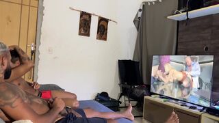 Watch Thiago Moreno's intense anal creampies make me want to cum again and again! - 1 image