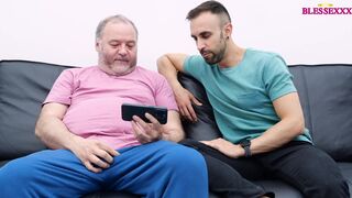 Stepdad's wild pig play with Torbe & Zeus Ray ends in a hot amateur bareback orgy! - 3 image