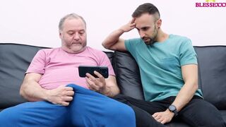 Stepdad's wild pig play with Torbe & Zeus Ray ends in a hot amateur bareback orgy! - 4 image