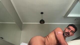 Hot Solo Action with Daniel Sanches: Trying on new thongs, getting steamy and sexy! - 12 image