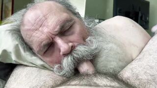 Tyler Preston dominates chubby bear with his huge cock in hot POV fuck-fest with Fuzzybeardboy