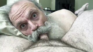 Tyler Preston dominates chubby bear with his huge cock in hot POV fuck-fest with Fuzzybeardboy